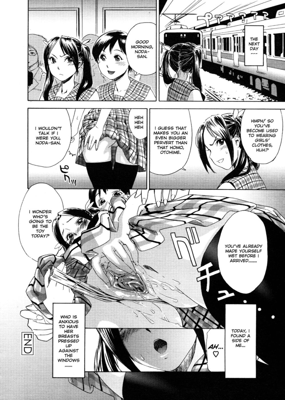 Hentai Manga Comic-Aqua Bless-Chapter 6-Train Woman-22